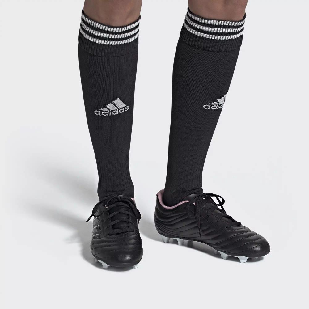 Adidas Copa 19.4 Flexible Ground Tacos de Futbol Negros Para Mujer (MX-21348)